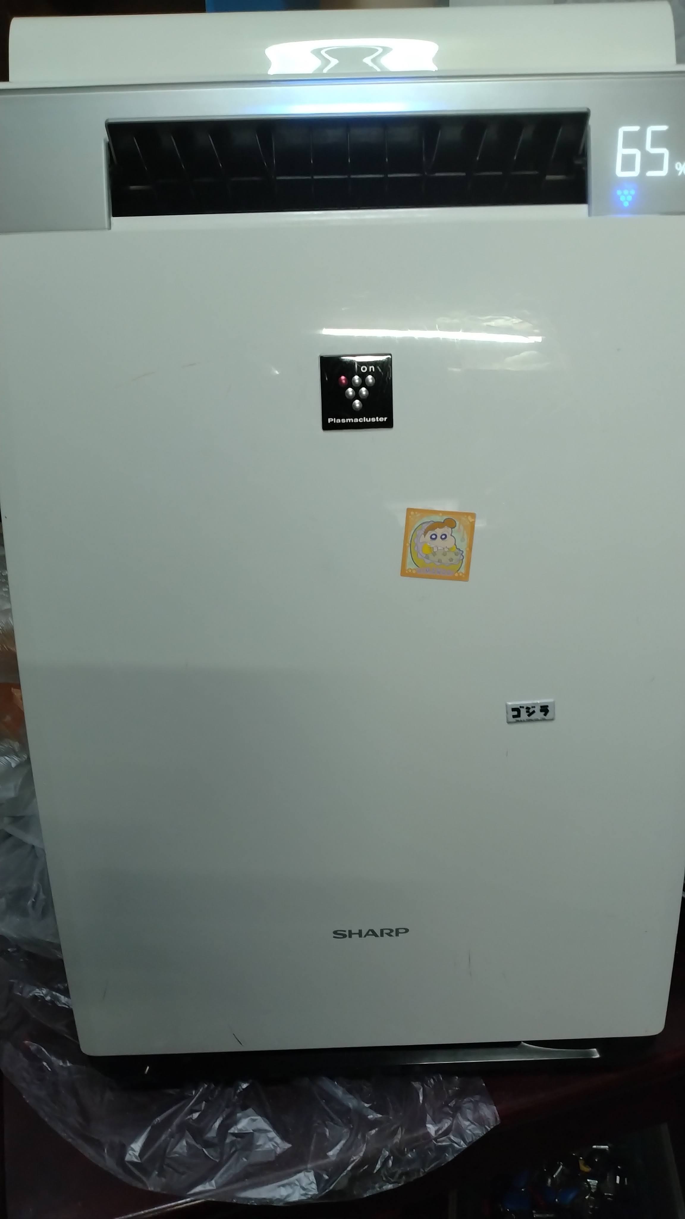 KI-JX75、シャープ加湿付き空気清浄機