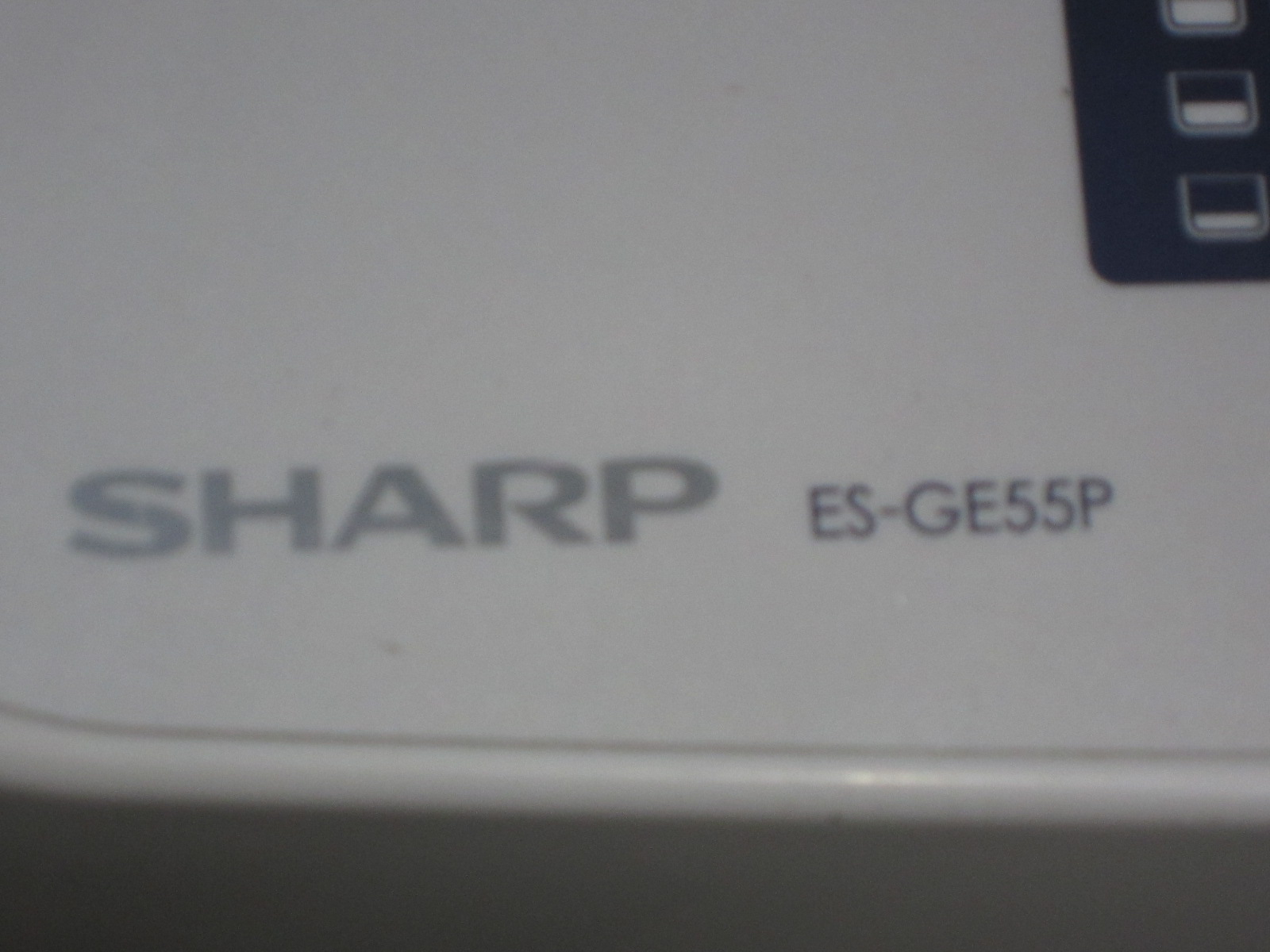 シャープ　中古全自動洗濯機　es-ge55p 2015年製